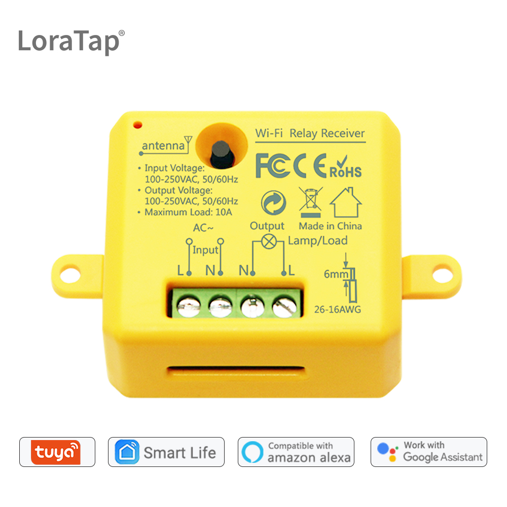Smart Home Yellow - チュウヤスマートライフ無線lanスイッチソケットリレーモジュールの新スーパータイミング機能googleホームalexaエコーdiyのスマートホームオートメーション