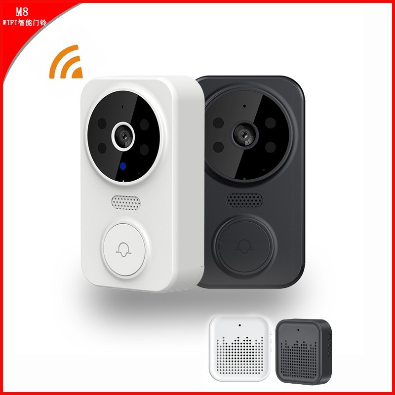 Smart Home Video - Tuya WIFI ドアベル スマートホーム ワイヤレス電話 ドアベルカメラ