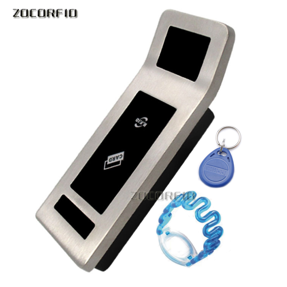 Smart Home Door Lock - スマートドアロック,ステンレス鋼RFID電子ロック,キャビネット,サウナ,オフィス,ホテル,家庭,スイミングプール,125KHz