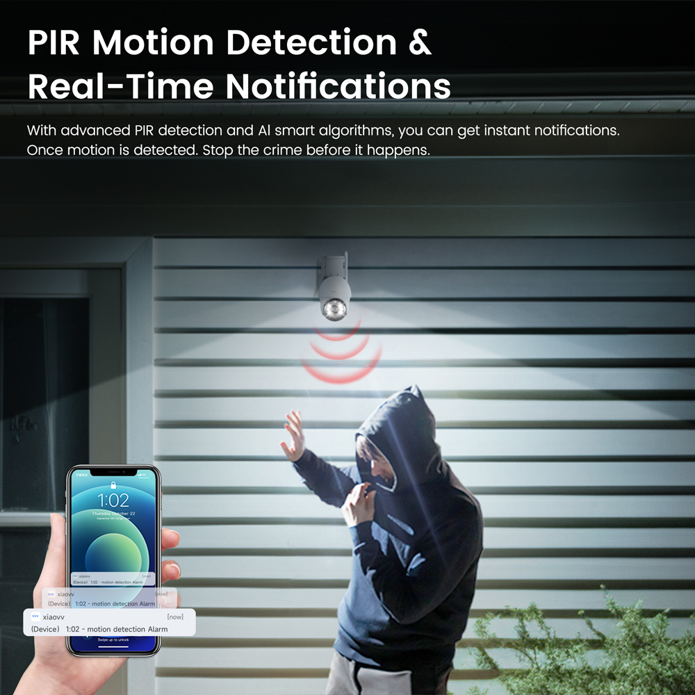 XIAOVV 4G SIM 3MP スターライト屋外セキュリ - Smart Home Camera Ezviz のレビューと価格