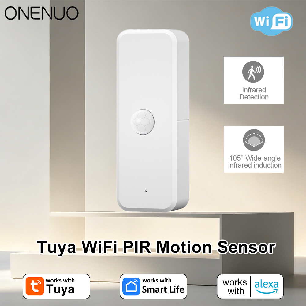 新しいTuya WiFi PIRモーション検知器人体赤外線誘 - Smart Home Wiser のレビューと価格