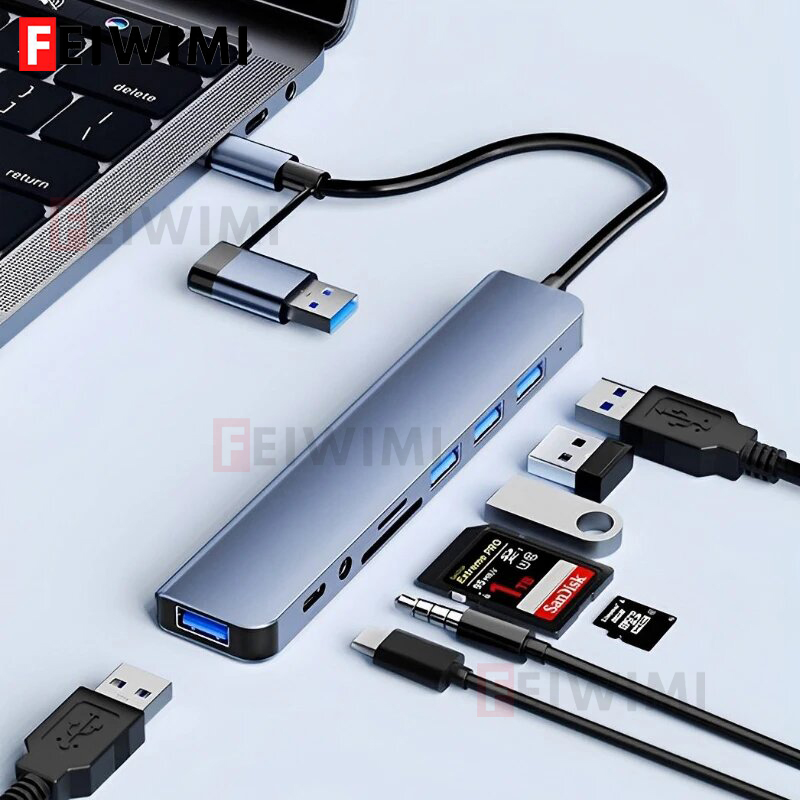 8in2ポートUSB CスプリッターUSBハブ タイプCエク - Smart Home Hub 2 のレビューと価格
