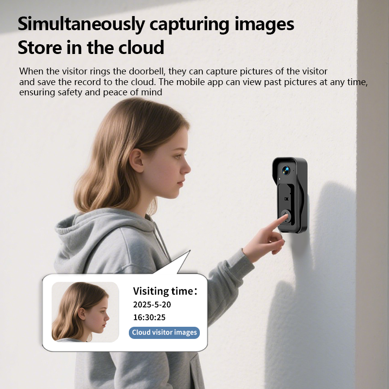 スマートビデオドアベルカメラ、屋内チャイム付きワイヤレスWi - Smart Home Video のレビューと価格