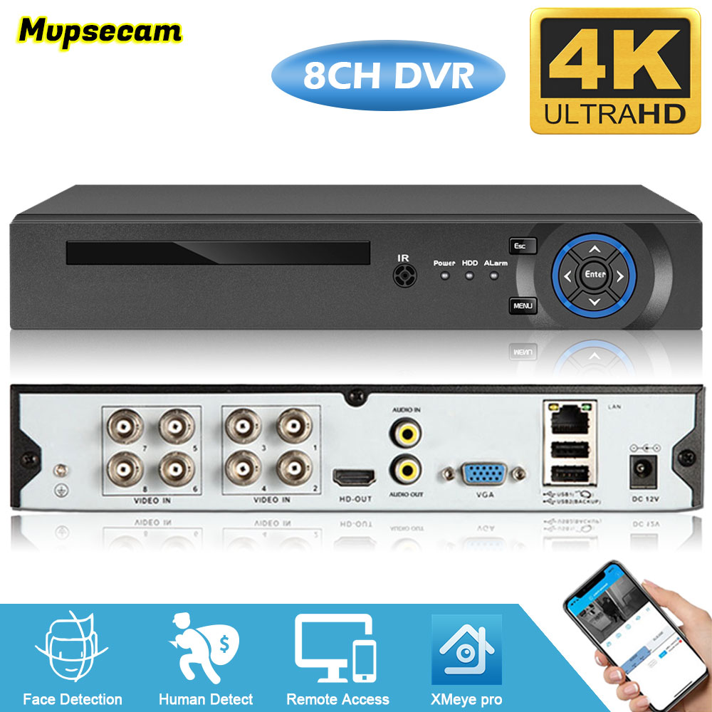 Xmeye 4K 8MP セキュリティCCTV DVR スマ - Smart Home Microsoft のレビューと価格