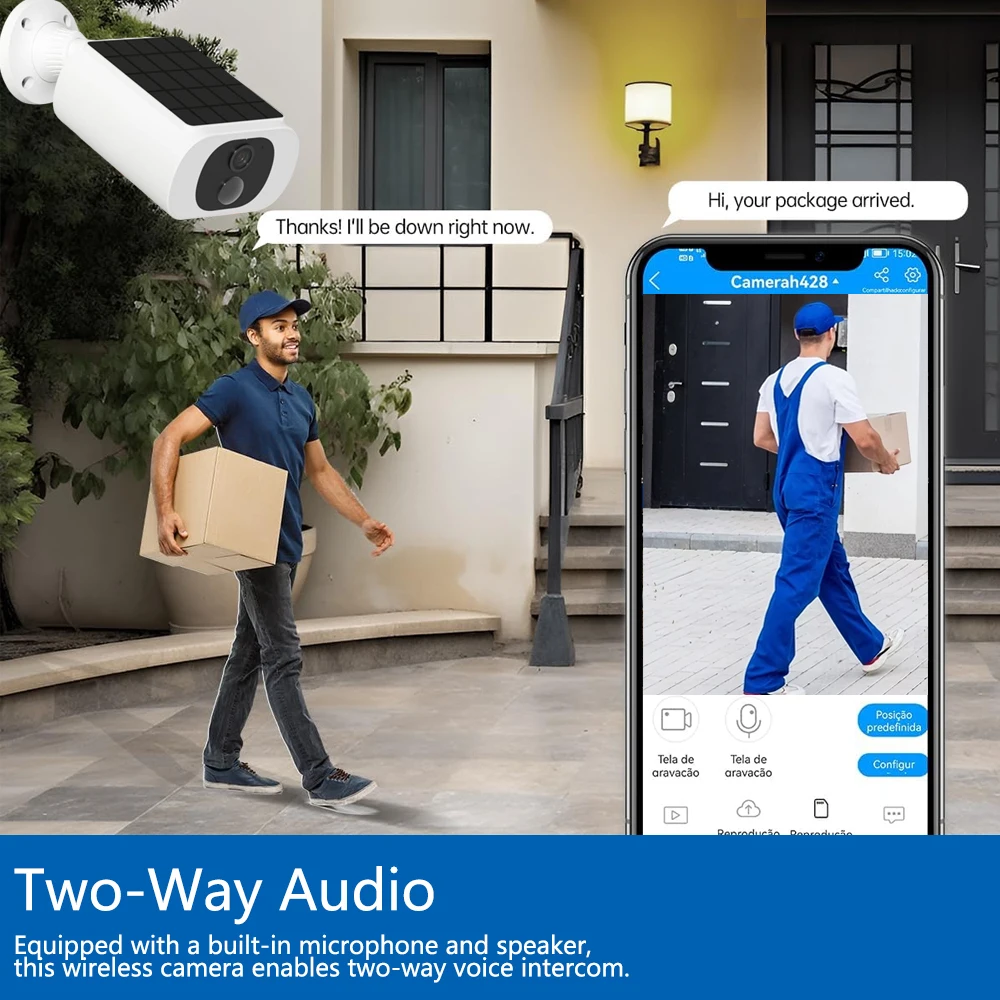 5MP Tuya Smartlife 屋外ソーラーバッテリー - Smart Home Wiser のレビューと価格