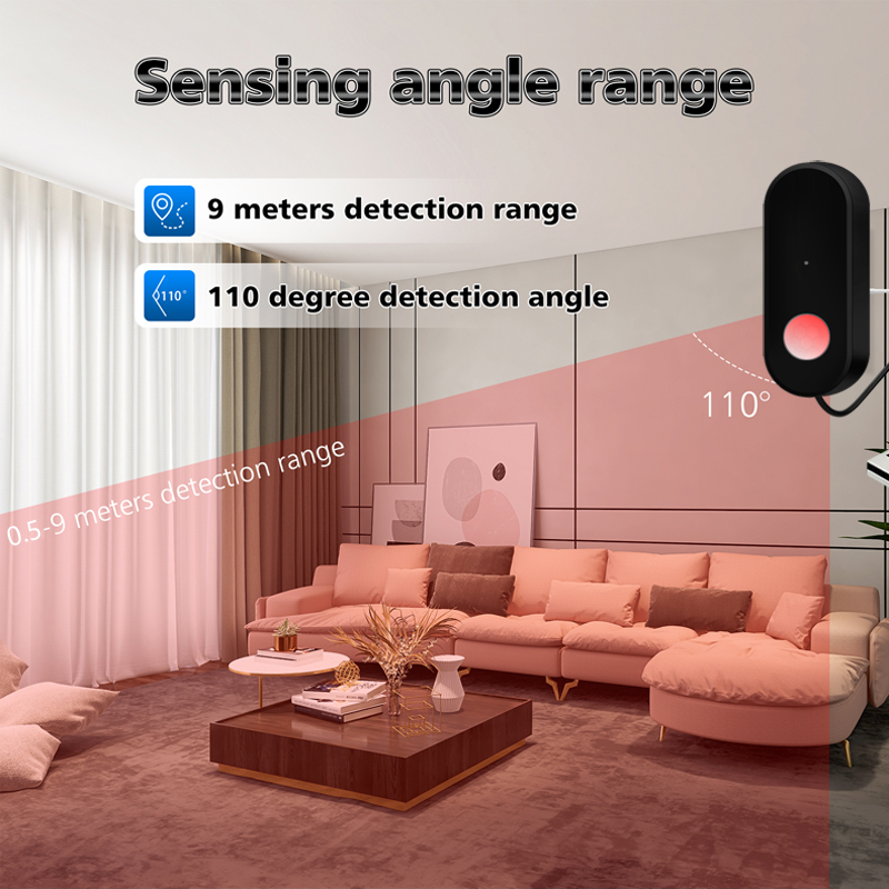 Tuya Wi-Fi対応 PIRモーションセンサー、人体検知 - Smart Home Wiser のレビューと価格