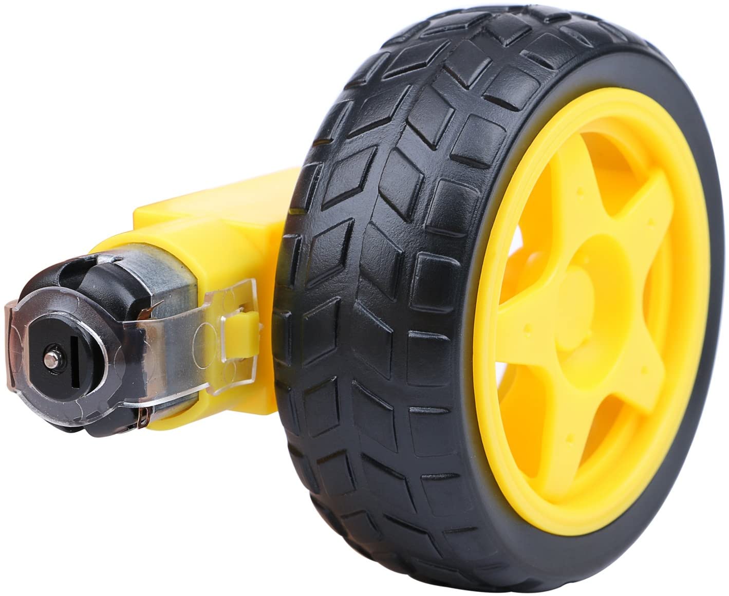インテリジェント電気モーターセット,3〜6V,デュアルシャフ - Smart Home Yellow のレビューと価格
