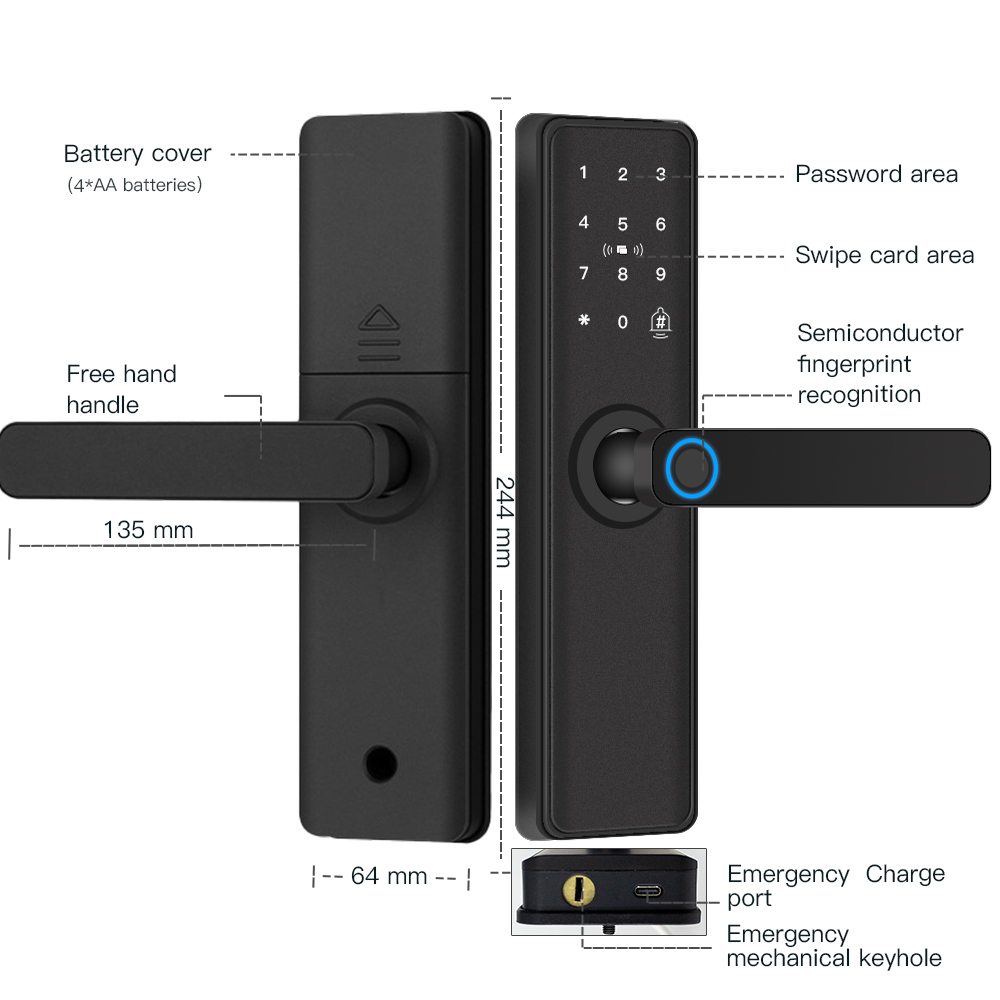 スマートドアロック Bluetooth対応 TTLock A - Smart Home Door Lock のレビューと価格