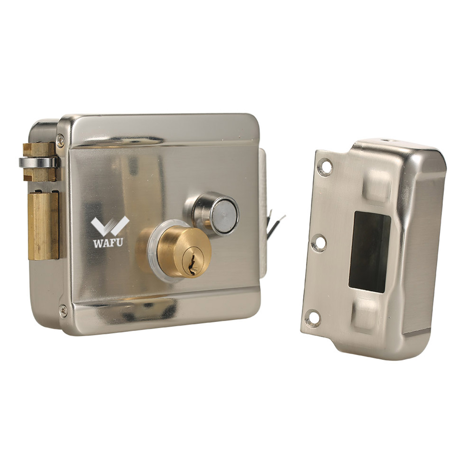 WAFU スマート電気ゲートドアロック安全な電気金属ロック電 - Smart Home Door Lock のレビューと価格