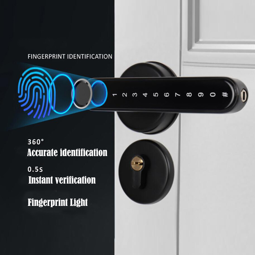 TTLock スマート Bluetooth 指紋ロック生体認 - Smart Home Door Lock のレビューと価格