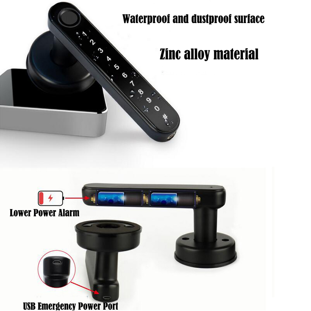TTLock スマート Bluetooth 指紋ロック生体認 - Smart Home Door Lock のレビューと価格