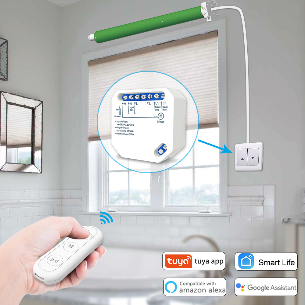 Tuya スマート ライフ カーテン スイッチ モジュール  - Universal Remote Smart Home のレビューと価格