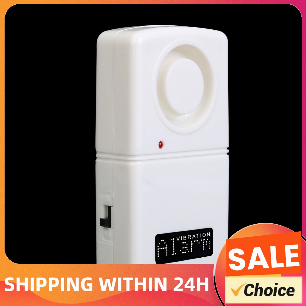 振動アラーム 120dB 防犯アラーム 白色 大音量 ドア・ - Wireless Door Sensor のレビューと価格