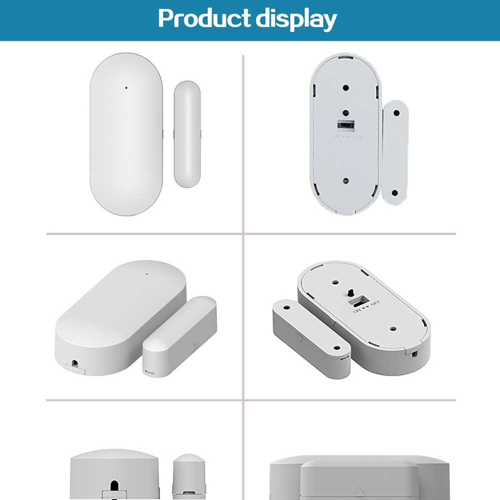 10 個 433MHz ワイヤレスドアセンサースマートアラー - Wireless Door Sensor のレビューと価格