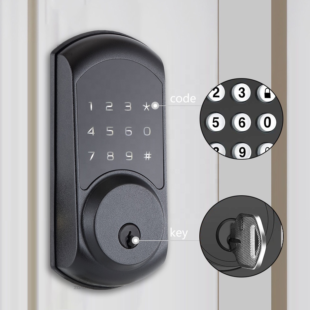 防水ゲートコードホームデジタルロックキーレスホームドアスマー - Smart Home Door Lock のレビューと価格