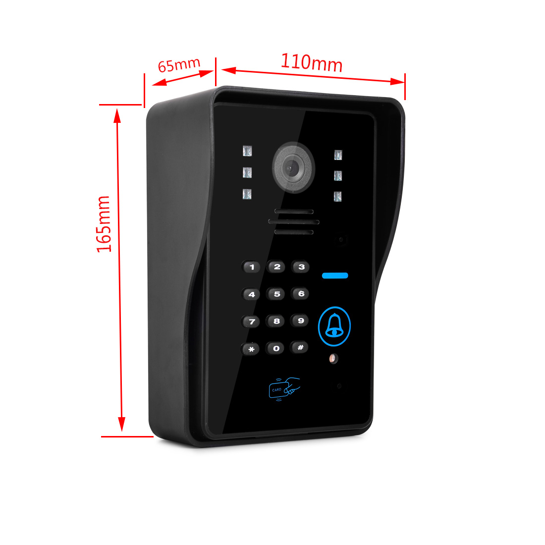 Tuya スマートホーム IP WIFI/有線ビデオドアベル - Smart Home Video のレビューと価格