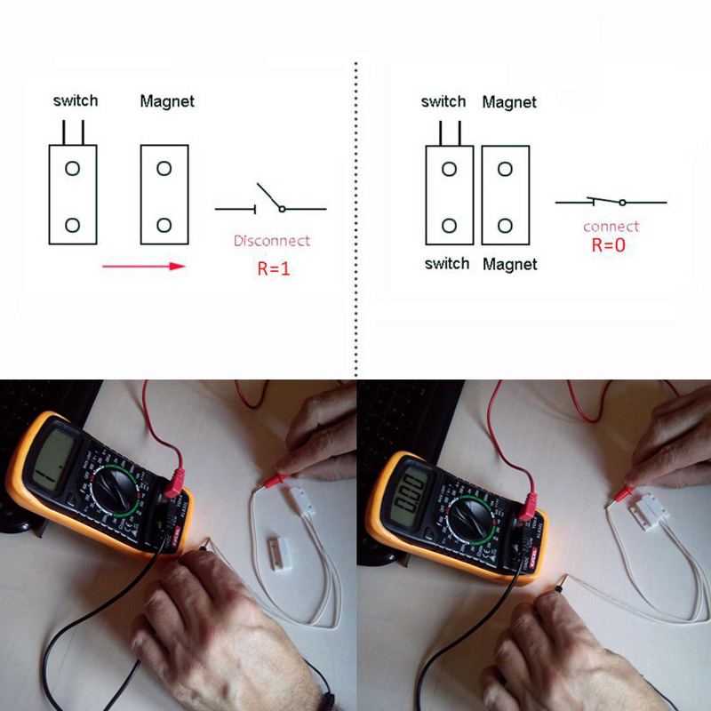 1/2/3/4/5/10/20 個 MC-38 有線ドアウィ - Wireless Door Sensor のレビューと価格