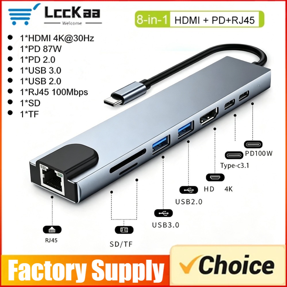 8in1/2 7in1/2 USB Cハブ Type C 3 - Smart Home Hub 2 のレビューと価格