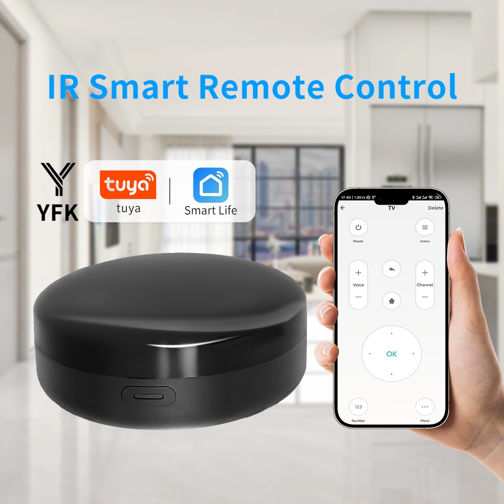 YFK Tuya WiFi ユニバーサル IR リモコン ス - Universal Remote Smart Home のレビューと価格