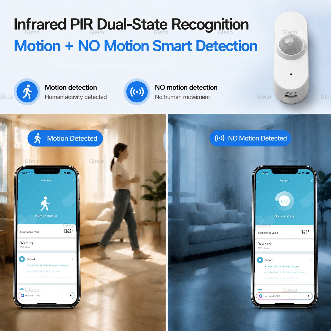 Tuya WiFi PIR モーションセンサー スマートホー - Smart Home Wiser のレビューと価格