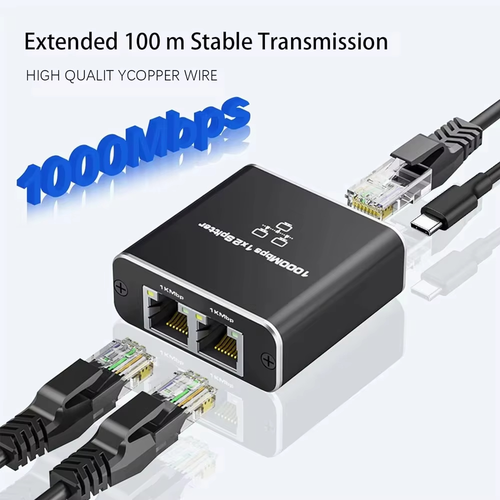 ネットワークスプリッター 1000Mbps ハブ 1対2 R - Smart Home Hub 2 のレビューと価格