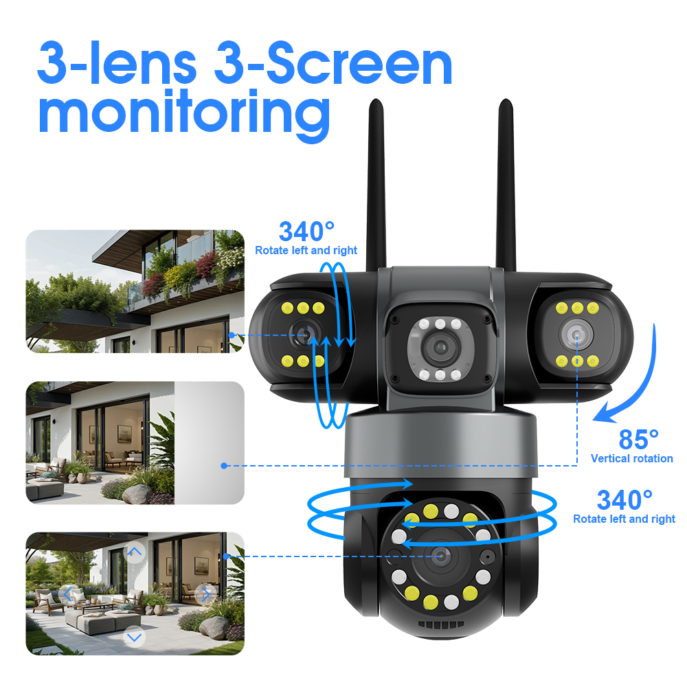 10K 20MP 家庭用セキュリティ屋外WiFiカメラ 4レ - Smart Home Camera Ezviz のレビューと価格