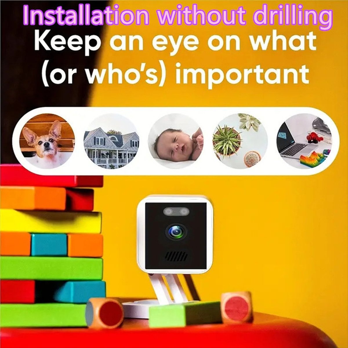 A73T HD IP カメラワイヤレス屋外監視セキュリティ保 - Smart Home Video のレビューと価格