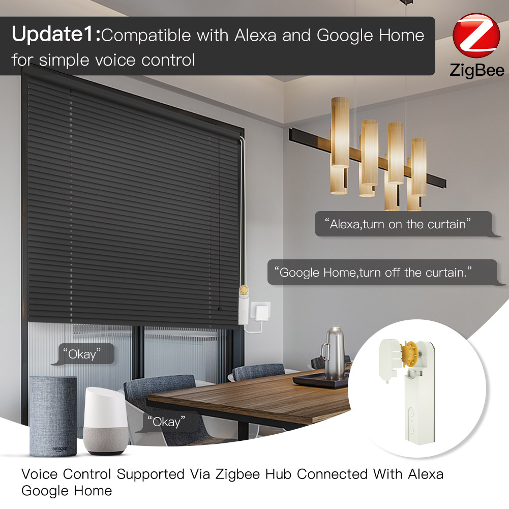 MOES 新しい ZigBee スマート DIY 電動ローラ - Smart Home Hub 2 のレビューと価格